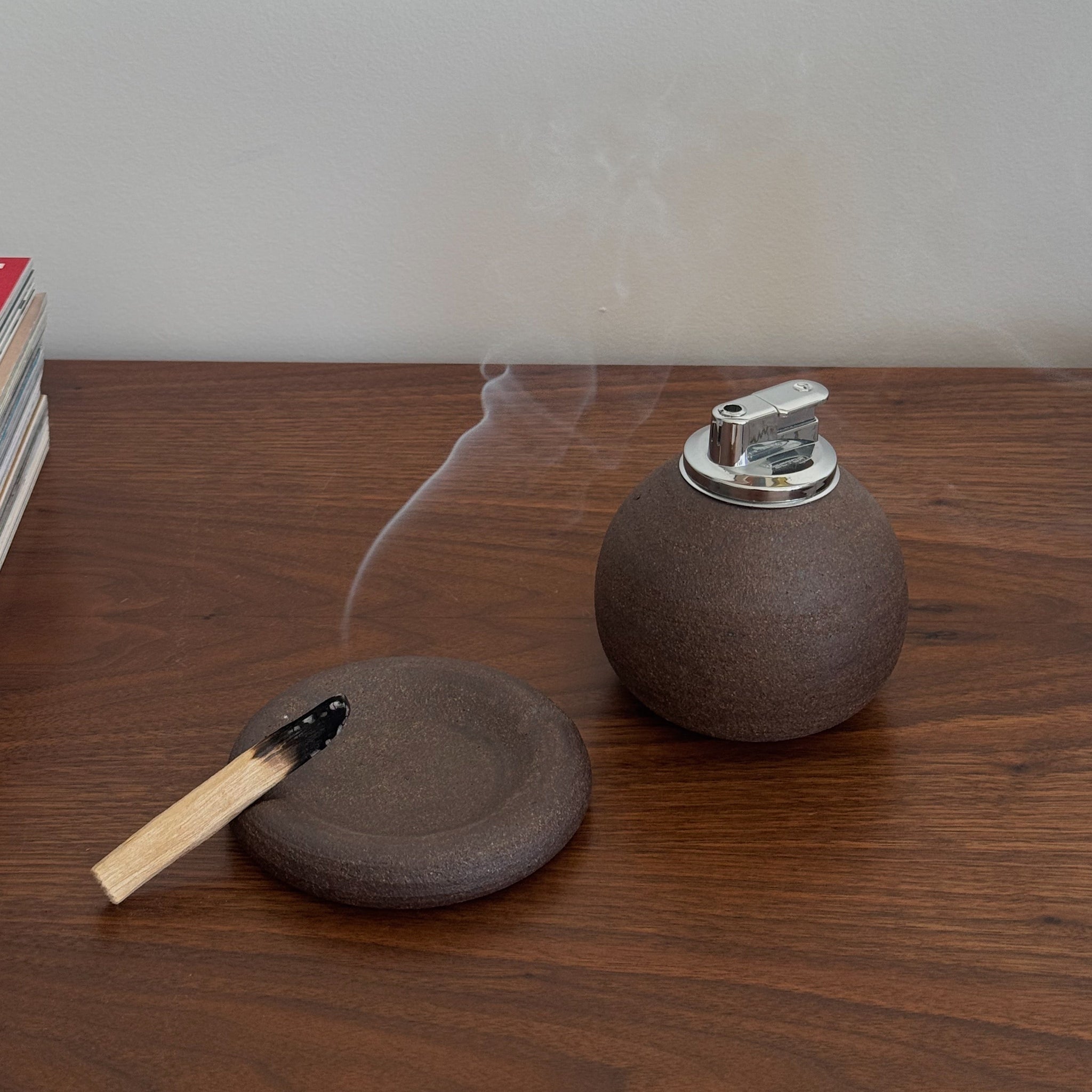 Pebble Lighter-Cacao – Olivia Snow Ceramics