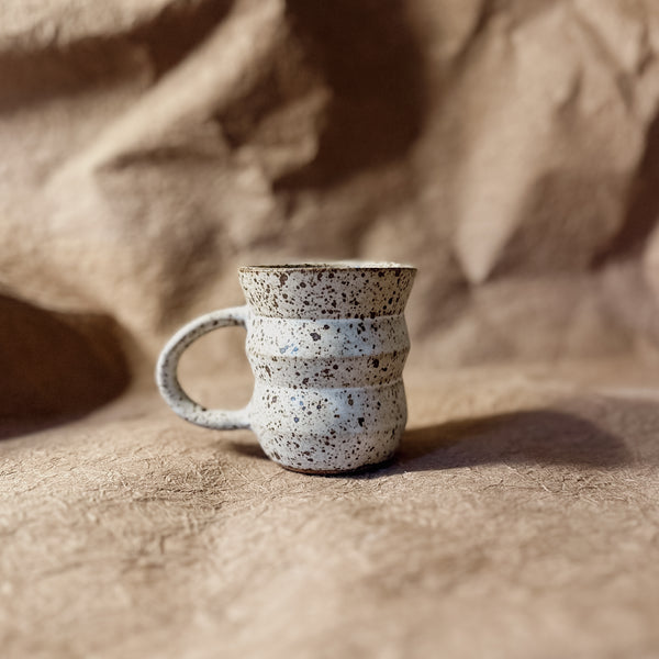 Handmade Ceramic Angled Cortado Mug