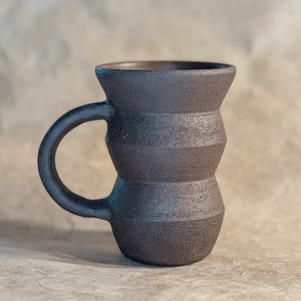 Handmade Angled Ceramic Mug