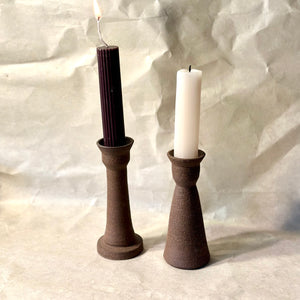 Dark Brown Candlesticks Holders