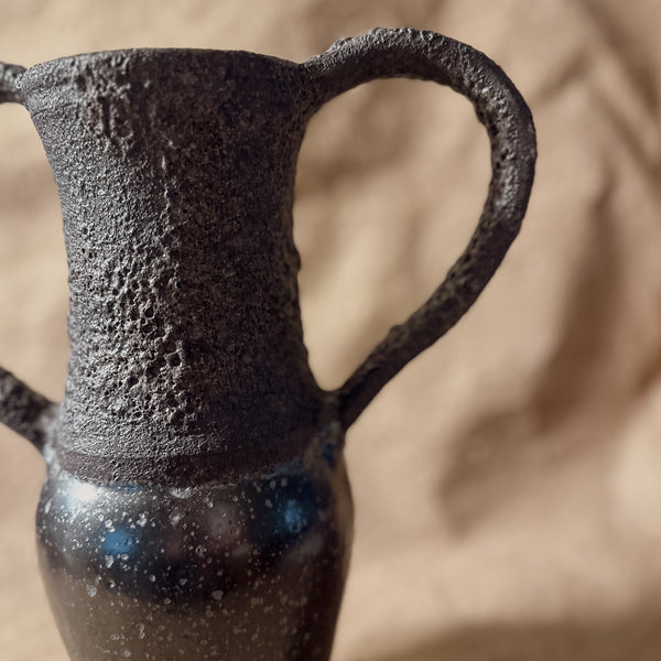 Black Lava Vase no.8