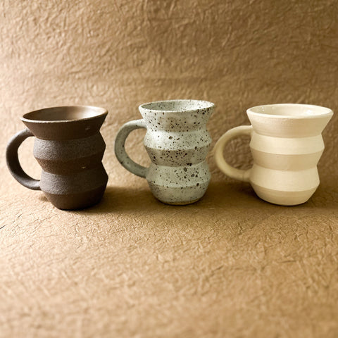 Handmade Angled Mug