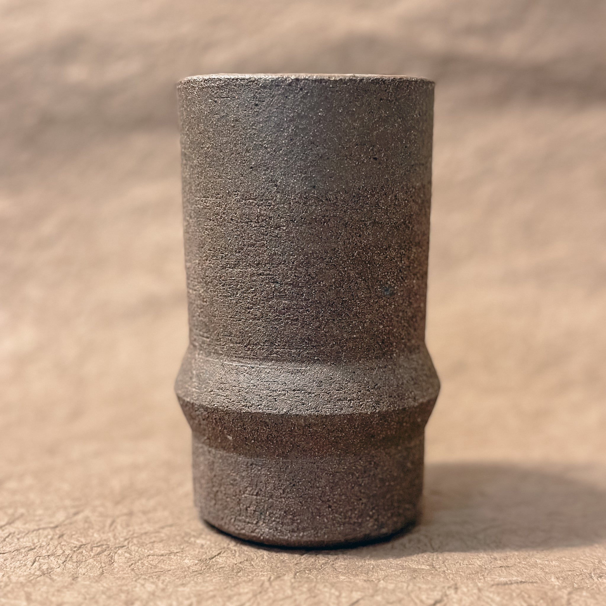 Saturn Ceramic Tumblers in Dark Brown