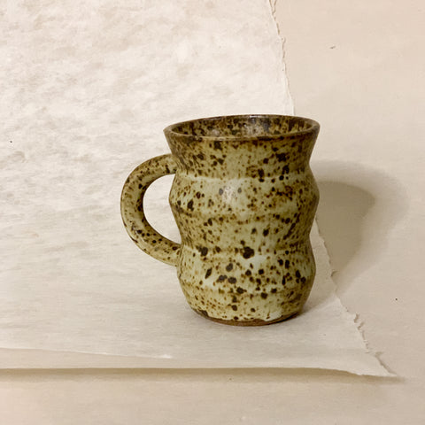 Speckled Espress angled mug